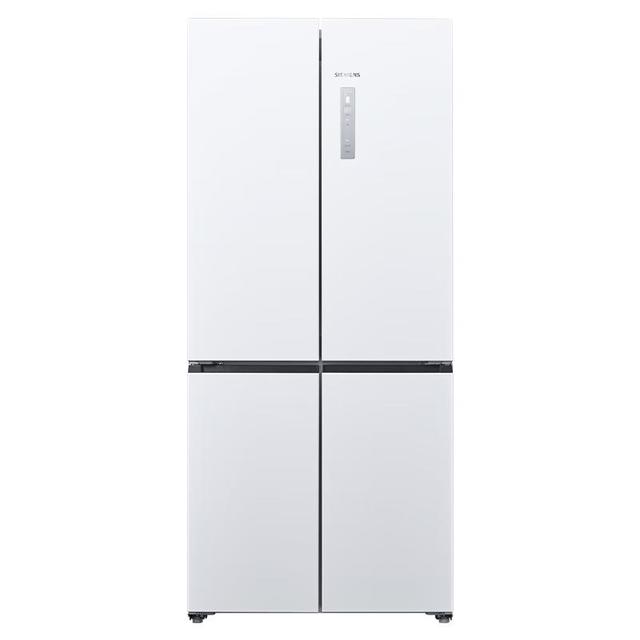 西门子 无界plus503L零嵌智能十字门冰箱 KC88E1320C 503L白色