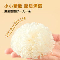 十月稻田椴树小银耳 椴树白木耳雪耳银耳出胶糯碎小朵干货