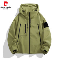 皮尔·卡丹 男士三防户外冲锋衣登山服夹克外套 春款 QG-J91