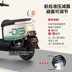 台铃 72V石墨烯电池电动摩托车
