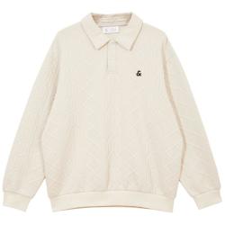 杰克琼斯 杰克·琼斯（JACK&JONES）25年秋季男装宽松肌理感翻领