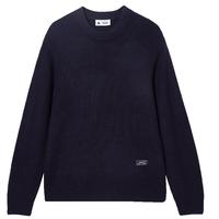 杰克·琼斯(JACK&JONES)男装秋季毛衣针织衫纯色可机洗羊毛面料通勤长袖上衣225313029 深蓝色 L (180)