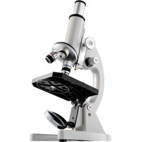 得力光学显微镜初中生小款生物课本同步儿童科学实验室台式专业级可看细胞手持高倍高清手机便携细菌