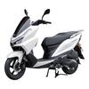 飞鹰 NPX150燃油两轮踏板摩托车 双碟刹智能运动通勤 护杠白色至尊版