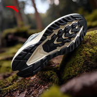 安踏探野2SE丨户外轻质越野徒步鞋男2025秋季耐磨防滑运动鞋 基础黑/银-3 43