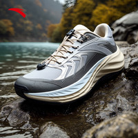安踏探野2SE丨户外轻质越野徒步鞋男2025秋季耐磨防滑运动鞋 基础黑/银-3 39