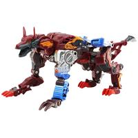 52TOYS 猛兽匣系列铬骨 电镀狼变形玩具可动成品模型手办 机甲摆件