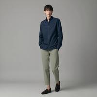限尺码：Massimo Dutti 男式时尚商务通勤拉链无弹性直筒休闲长裤