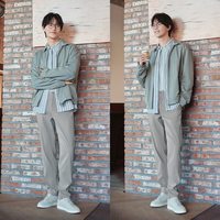 森马（Semir）舒服裤|休闲裤男商务通勤风小脚西裤秋季纯色长裤子101524127108A 品灰20240