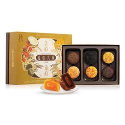 美心 Meixin）流心六汇港式月饼礼盒270g 香港中秋  流心六滙月饼