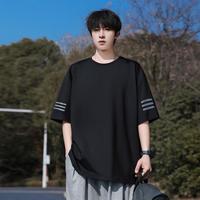 DUEPLAY 男士短袖套头衫 轻户外透气圆领T恤