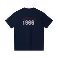 NFL 超级碗亚特兰大猎鹰队背面字母印花落肩圆领短袖T恤男女同款夏季