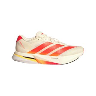 adidas ADIZERO BOSTON 13玻纤柱专业竞训跑步鞋鞋男子阿迪达斯   汉玉白/荧光红/白色   40.5