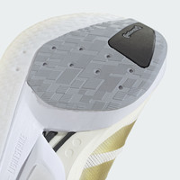 adidas ADIZERO BOSTON 13玻纤柱专业竞训跑步鞋鞋男子阿迪达斯   粉白/金/浅银   46.5