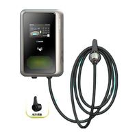 普诺得充电桩380V21KW适用于特斯拉问界奥迪etron三相电充电桩兼容220v7kw车型 星空灰二代7KW(无屏款)+送基础安装 包基础安装(保护箱 立柱除外)