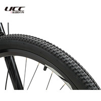 悠诗诗UCC 运动自行车布雷德1山地车27.5铝合金车架线控前叉油刹禧玛诺变速 纯洁白 24速 19寸174-184 27.5英寸