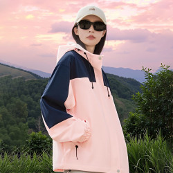雪中飞 工装外套女春秋2025休闲运动男女防泼水机能登山服PC