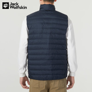 Jack Wolfskin狼爪羽绒马甲男秋冬款运动户外休闲出行防风保暖700蓬羽绒外套 5032051-1010/  185/112A