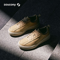 Saucony索康尼WHITE1898系列通勤轻量回弹休闲鞋舒适潮流鞋卡基 35.5