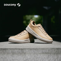Saucony索康尼WHITE1898系列通勤轻量回弹休闲鞋舒适潮流鞋卡基 38.5
