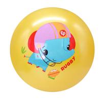 费雪(Fisher-Price)儿童玩具球宝宝小皮球球38cm(黄色含打气筒)