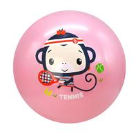 费雪(Fisher-Price)儿童玩具球宝宝小皮球球38cm(粉色含打气筒)