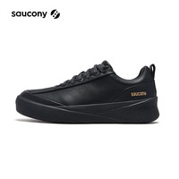 Saucony索康尼WHITE1898系列通勤轻量回弹休闲鞋舒适潮流鞋黑 39