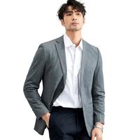 法派 春季男士商务休闲简约单西西装外套男式西服