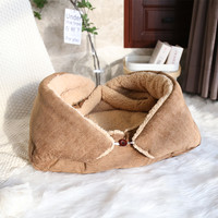 WAOOH 冬季加绒猫窝宠物垫可折叠猫咪睡垫羊羔绒狗狗垫毯子保暖宠物窝垫