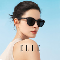 ELLE 宝岛黑框墨镜防紫外线UV400防晒