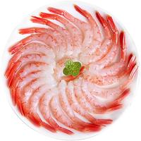 粤海湾 去壳北极甜虾刺身 刺身甜虾去壳甜虾仁刺身 虾类寿司食材 去壳甜虾30尾 75g 净重 7袋