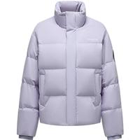 波司登 B250246360 90绒立领短款羽绒服 灰紫檀 L