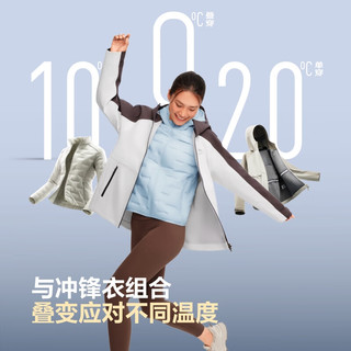 波司登（BOSIDENG）25年轻薄短款羽绒服女90鹅绒无缝胶囊轻便连帽外套B250131036 岩石灰-格雷系【卡码拍大】 XL 175/96A 体重约150-160斤