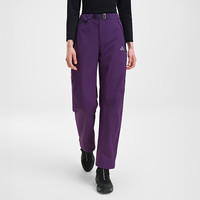 【岩壳】伯希和户外硬壳冲锋裤女2025紫色秋季徒步登山长裤男 【男款】枯木棕 M