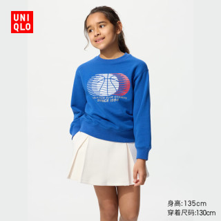 UNIQLO/优衣库童装女童快干运动迷你裙裤短裙短裤半身裙475537 478158/01乳白色 110