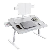 赛鲸（XGear）床上电脑桌学习桌加宽阅读架可折叠升降儿童书桌宿舍学习小桌子 K10版-日暮灰【升级阅读架】