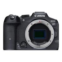 Canon 佳能 EOS R7 APS-C画幅 微单相机 黑色 单机身