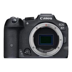 佳能 EOS R7 APS-C画幅 微单相机 黑色 单机身