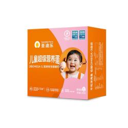 圣迪乐村 OMEGA-3儿童营养蛋鲜鸡蛋4枚礼盒装净重200g