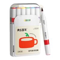 美乐童年 巨可洗水性马克笔 12色