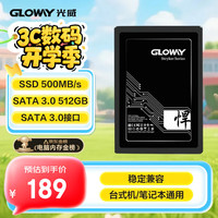 光威 悍将系列 SATA 固态硬盘 512GB（SATA3.0）