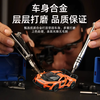 喜煌合金小汽车玩具男孩车模型儿童玩具车回力小车仿真车赛车跑车 GTR警车版