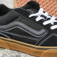 VANS Caldrone 黑色牛筋底 黑色 41 运动板鞋