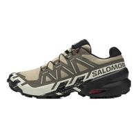 萨洛蒙（Salomon）男款 户外运动大耳齿抓地舒适包裹贴合透气越野跑鞋 SPEEDCROSS 6 大地棕 478110 43 (UK9丨 43 1/ 3)