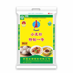 帅奇 新疆面粉特一粉 馒头饺子拉条中筋通用小麦粉50斤