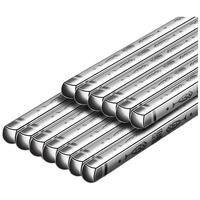 今日必买：SSGP 三四钢 不锈钢筷子316L食品级筷子  10双