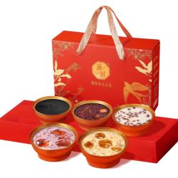 滋时 港式早餐滋补粥  5种口味12碗
