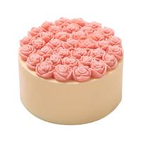 安特鲁七哥 4寸玫瑰提拉米苏蛋糕 220g 休闲下午茶糕点甜品 蛋糕