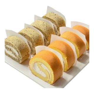 史迪芬 瑞士卷双拼（原味＋伯爵红茶味）蛋糕甜品 750g（12块）