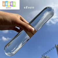 妙普乐 2025高硼硅玻璃实心擀面杖透明Customizedlassrod4.5cm径23cm 透明色